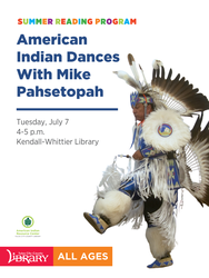 American Indian Dances With Mike Pahsetopah