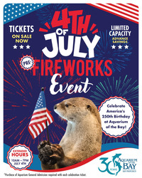 Aquarium of the Bay Pre-Fireworks Celebration