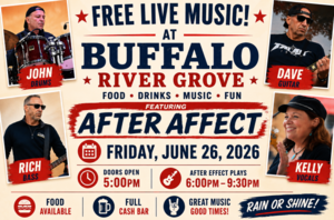 FREE Live Music at the Buffalo River Grove Picnic & Event Center