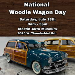 National Woodie Wagon Day at the Martin Auto Museum