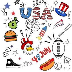 Craft It Up: Red, White & Blue Headband & Wand