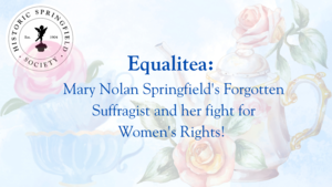 Equalitea - Tea Party and Lecture