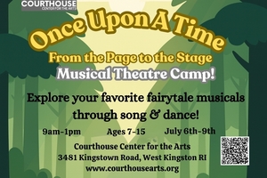 ONCE UPON A TIME musical theatre camp 7/6-7/9/26 9AM-1PM