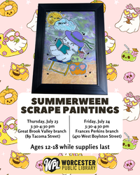 Summerween Scrape Paintings