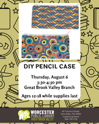 Decorate Your Own Pencil Case