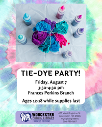 Teen Tie-Dye Party!