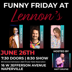 Funny Friday at Lennon's: a standup showcase