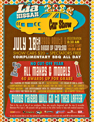 Lia Nissan Car Show