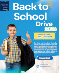 2026 Back to School Drive
