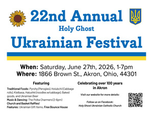 Ukrainian Festival at Holy Ghost Ukrainian Catholic Church