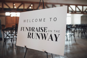 *Fundraise on the Runway