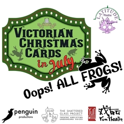 Victorian Christmas Cards in July: Oops! All Frogs!