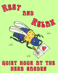 Rest & Relax: Quiet Hour at the Herb Garden