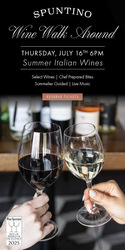 Summer Wine Walkaround at Spuntino Clifton