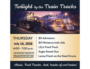 Twilight by the Train Tracks