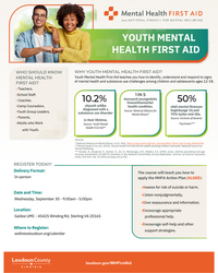 FREE: Youth Mental Health First Aid Training