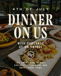 Celebrate the 4th of July with Dinner On Us!