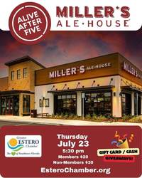 Alive After Five! at Miller’s Ale House