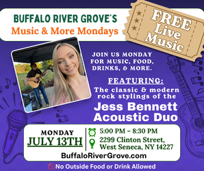FREE Live Music at the Buffalo River Grove Picnic & Event Center