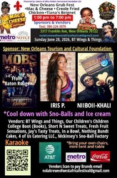 Mac & Cheese, Creole Fried Chicken with Tiana's Beignet Grub Fest
