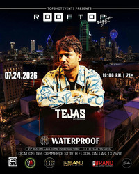 AFTER DARK ROOFTOP |BOLLYWOOD Night at WATERPROOF DALLAS
