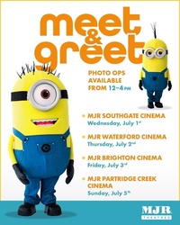 Minions Meet & Greet at MJR Waterford Cinema!
