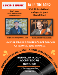 Be in the Band! With Richard Gilewitz and special guest Daniel Roest