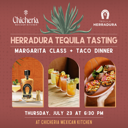 Herradura Tequila Tasting, Margarita Class & Taco Dinner
