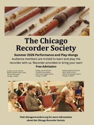 Chicago Recorder Society Performance & Play-Along