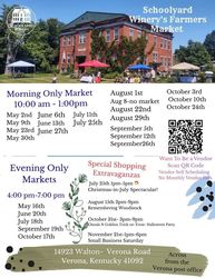 Schoolyard Winery's Farmers Market