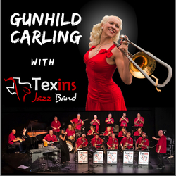 Gunhild Carling with Texins Jazz Band