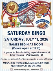 Saturday Bingo - 10 Games for $10 - Middletown Seniors