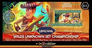 Lorcana Wilds Unknown Set Championship