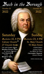 Bach in the Borough - Concert II
