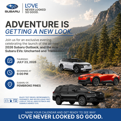 Subaru of Pembroke Pines to Host Exclusive Launch Event for the All-New 2026 Subaru Outback and New