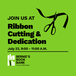 Bernie's Book Bank Ribbon Cutting and Dedication