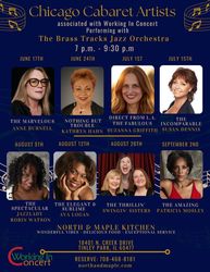 Summer of Cabaret Singers Live with Brass Tracks Orchestra Series