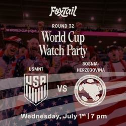 Foxtail World Cup 2026 Watch Party: USA vs Bosnia-Herzegovina