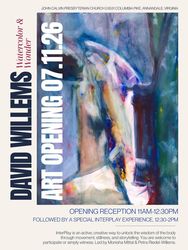 David Willems Watercolor & Wonder Art Opening