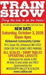 35th Annual Greater St. Louis Metro Area Train Show