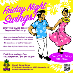 Friday Night Swings - Third Fridays Swing Dance Workshop