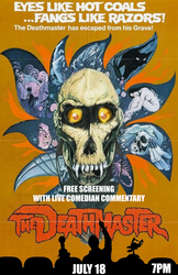 Live Comedy Commentary Movie Night - Deathmaster (1972) at Cult