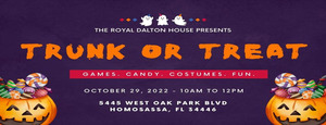 Trunk or Treat Fall Festival