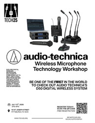 Audio Technica Wireless Microphone Technology Workshop