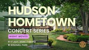 Hudson Outdoor Summer Concert Series with Night Moves
