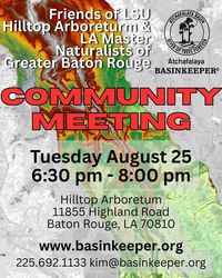 Discover Nature Speaker Series: Atchafalaya Basinkeeper
