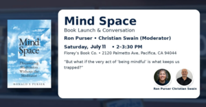 Mind Space: Discovering Meditation Without the Meditator. A Conversation with Author Ron Purser