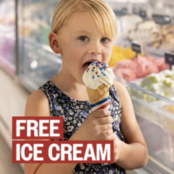 Hamilton Town Center Kicks Off July 4th Weekend with an Ice Cream Party