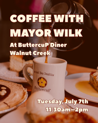 BUTTERCUP DINER MAYOR VISIT