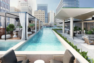 Fourth of July Rooftop Pool Party, sponsored by Tito's Handmade Vodka and Jack Daniel's